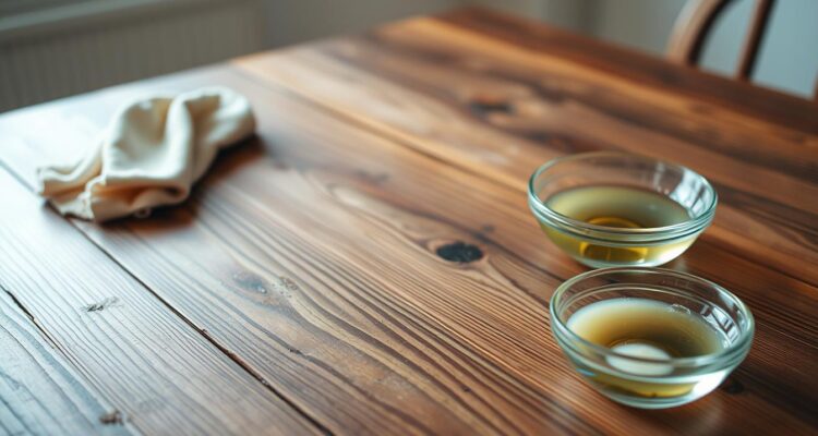 jak usunąć wosk z mebli