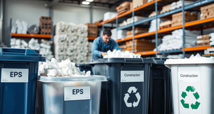styropian do jakich śmieci
